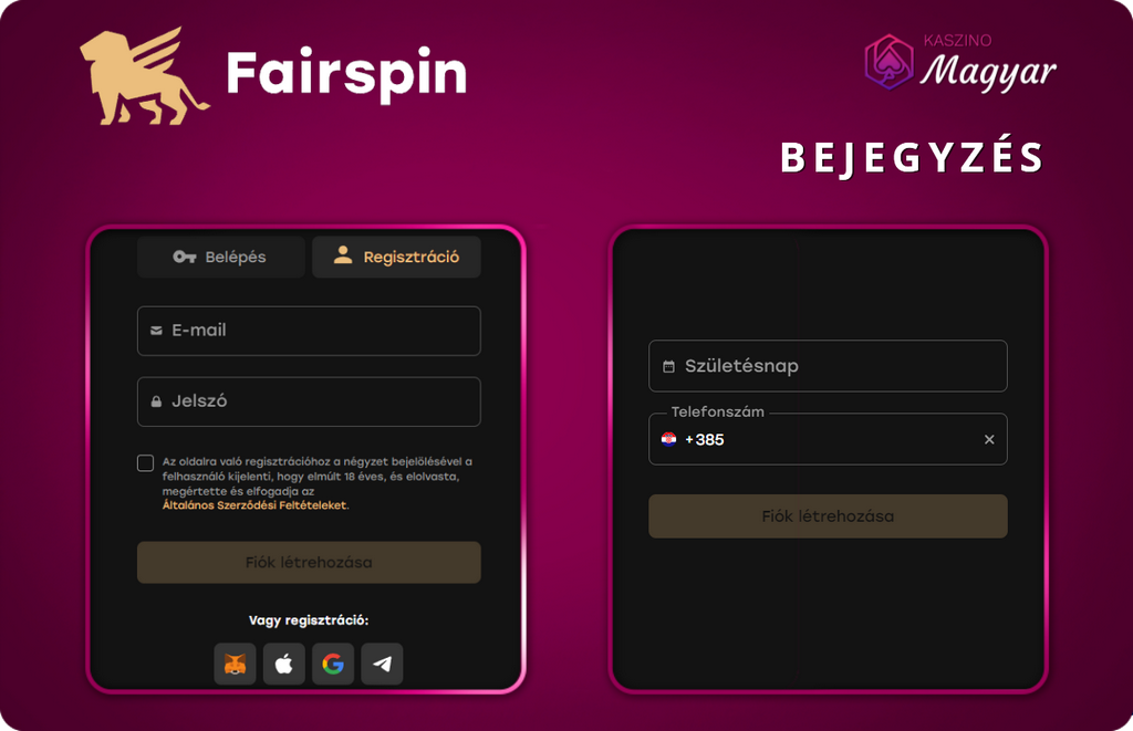 Cazinoul Fairspin 2026